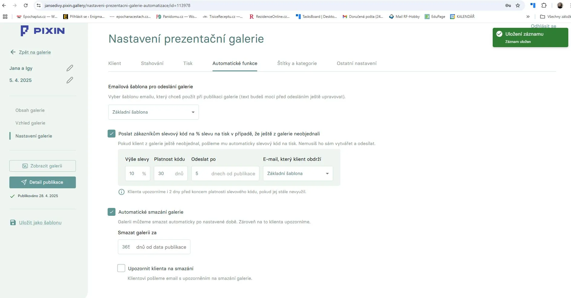 Funkcionality, které vylepší vaše workflow
