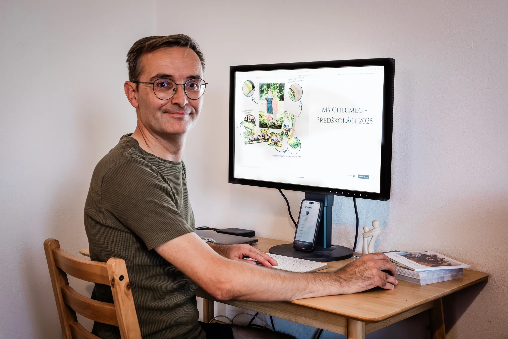 Školní fotograf Petr Macek o Pixinu