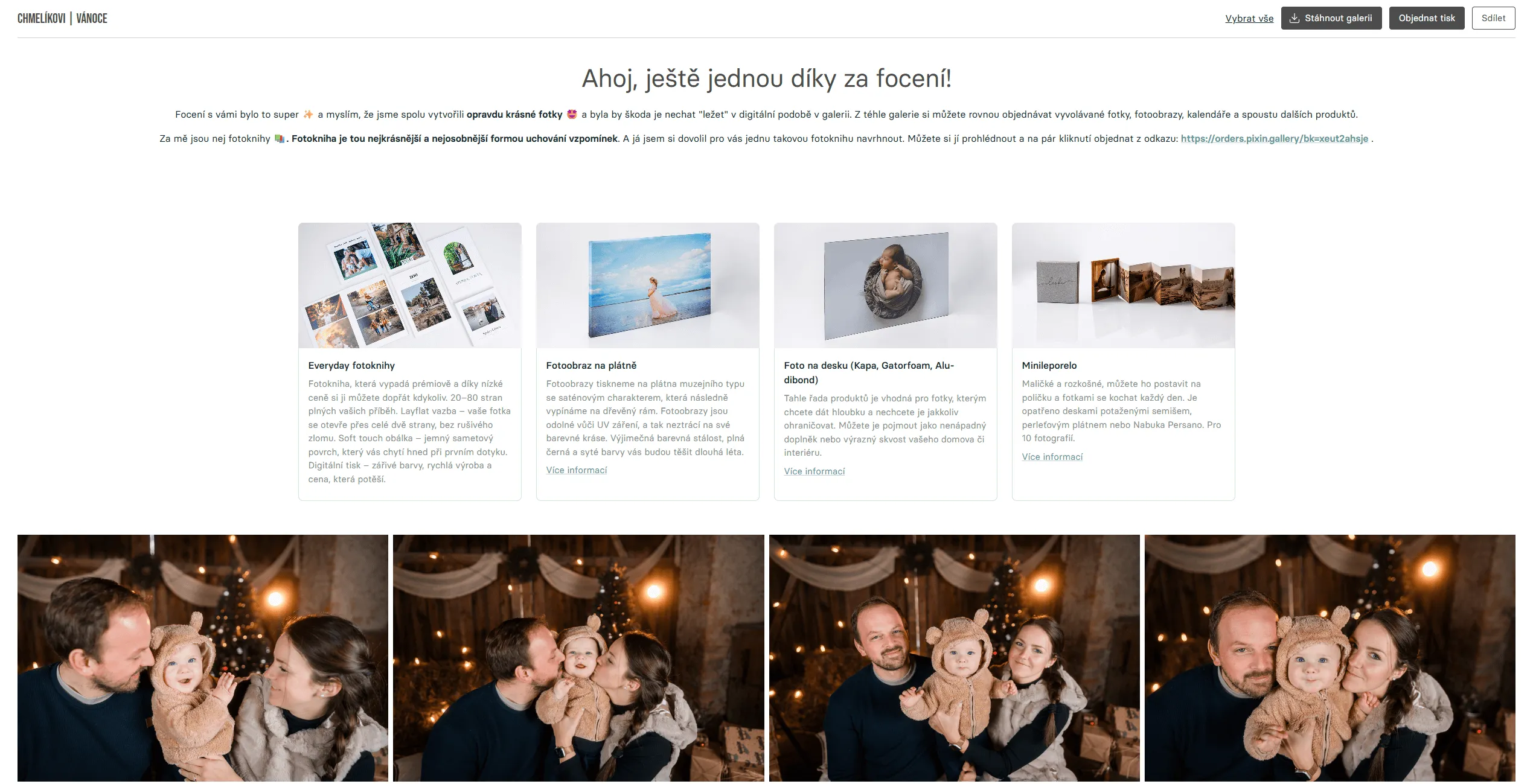 Vánoční focení: Jak s Pixinem zrychlit workflow a zvýšit prodeje